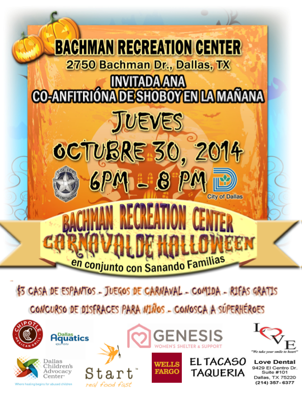 Halloween Carnival Bachman Recreation Center
