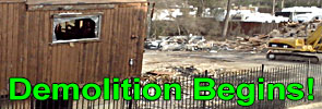 Demolition Begins, Making Way for White Rock Hills Park